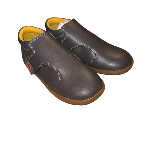 LIVIE & LUCA Maestro Gray Boots ankle boots Size 13 new in box Velcro strap - Picture 1 of 11